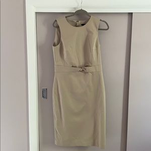 Ann Taylor NWT dress belt detail cotton sateen